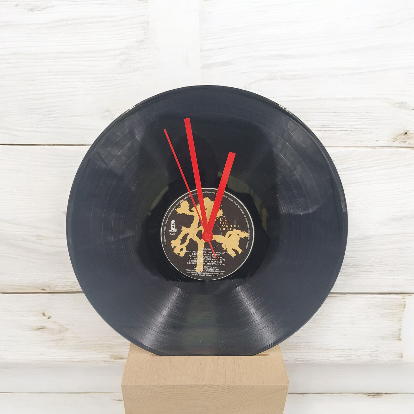 Vinyl Album Clock